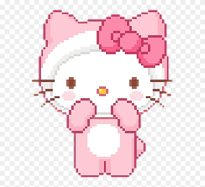 Sanrio Sticker Cute Hello Kitty Gif Hd Png Download 580x686 Pinpng