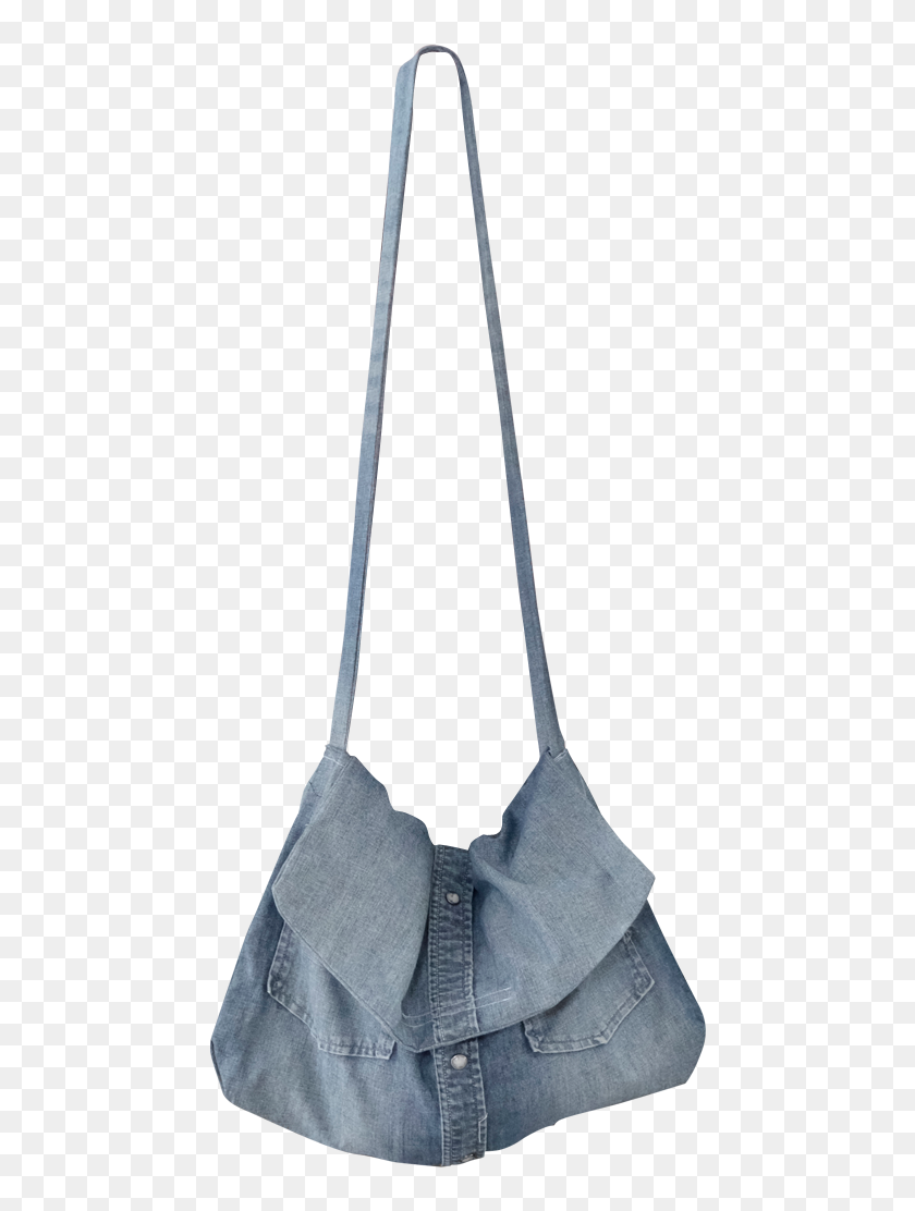 Denim Messenger Bag By British Steele - Shoulder Bag, HD Png Download ...