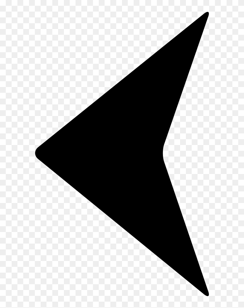 Arrow Pointing Left Comments - Ponta De Seta Png, Transparent Png ...