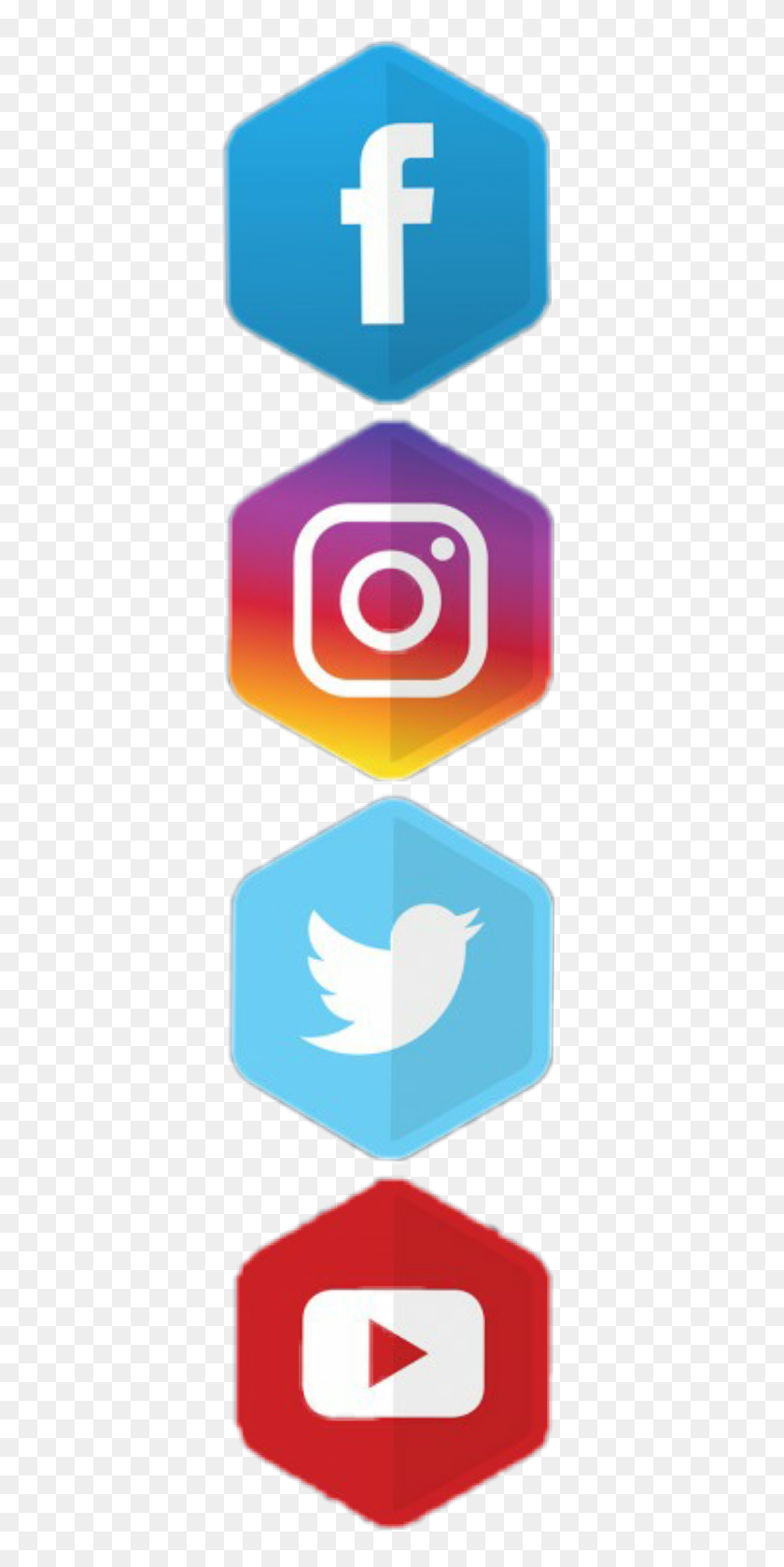 facebook twitter instagram youtube icons