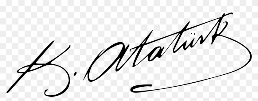 Ataturk Signature