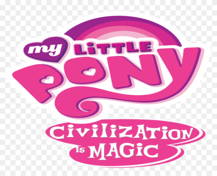 Mlp Civilization Is Magic V1 - Mlp Friendship Is Magic Logo, HD Png ...