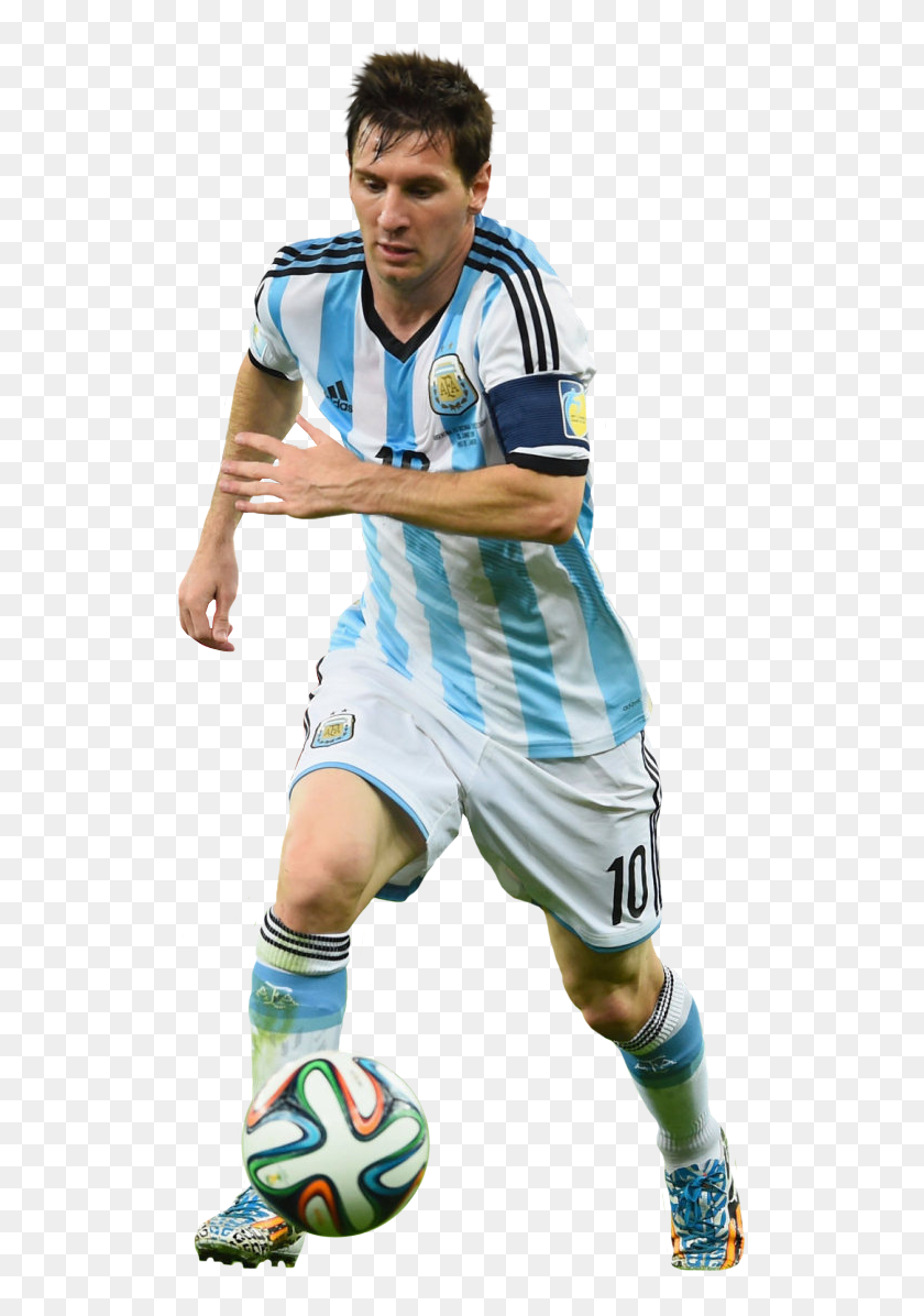 Lionel Messi Render - Kick Up A Soccer Ball, HD Png Download - 526x1116 ...