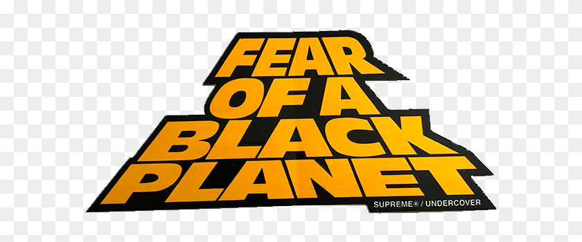 Home Stickers Supreme Fear Of A Black Planet Logo Hd - roblox blast planet