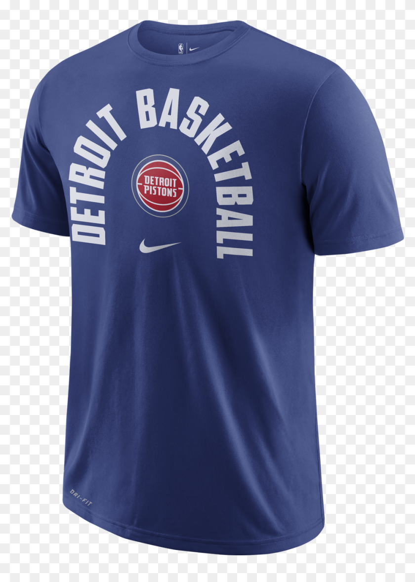 Detroit Pistons Nike Dri-fit Arch Tee - La Clippers Font Style 2019, HD ...