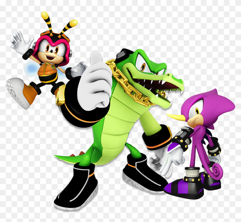 Espio Vector - Sonic Charmy Bee, HD Png Download - 1091x951 (#5297409 ...