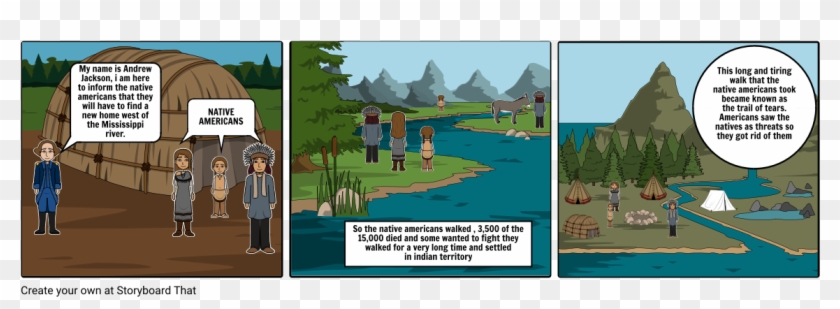 Trail Of Tears - Cartoon, HD Png Download - 1164x385 (#537016) - PinPng