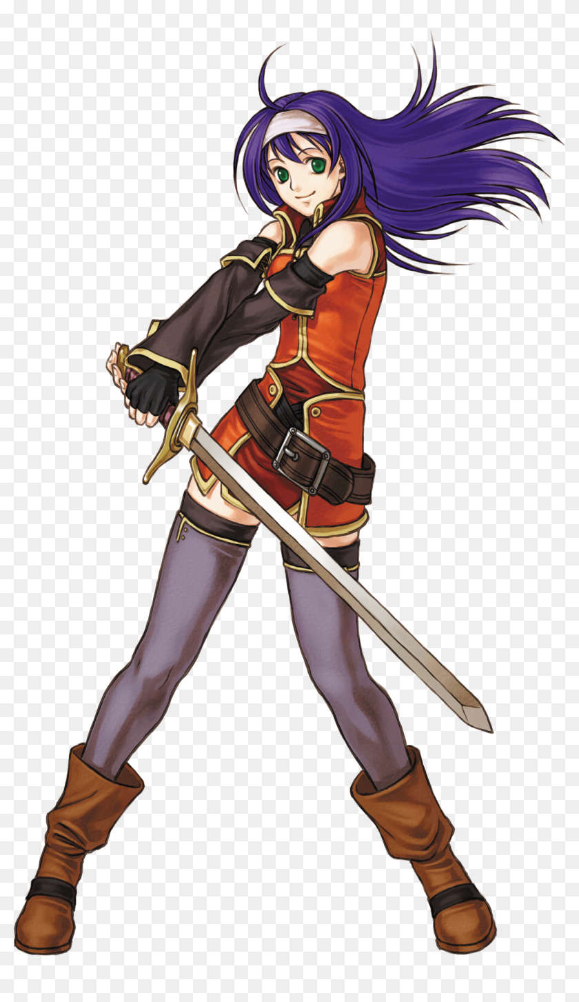 Fire Emblem Radiant Dawn Mia, HD Png Download - 717x1185 (#5336029 ...