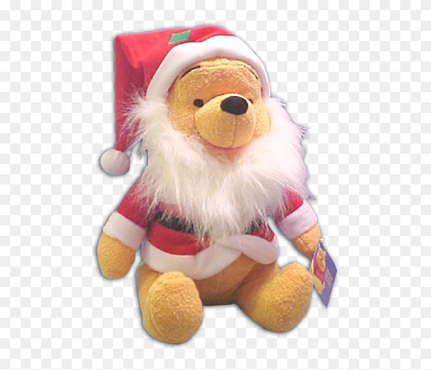 christmas winnie the pooh plush