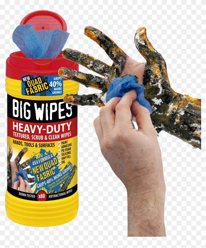 Take Abrasive Action With The Allnew Big Wipes Wipe Big Wipes Red