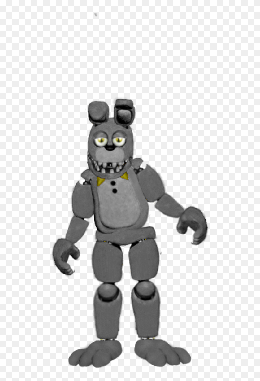 Download Dark Toy Bonnie - Fnaf Animatronics PNG Image with No Background 