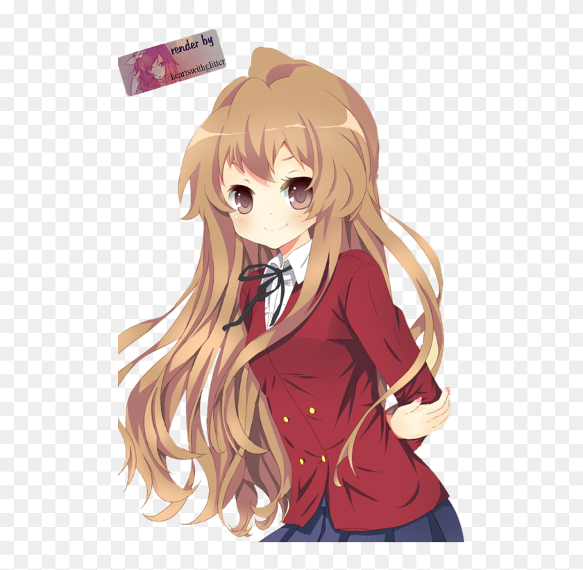 Toradora And Taiga Aisaka Image - Toradora Kiss Render, HD Png Download ...