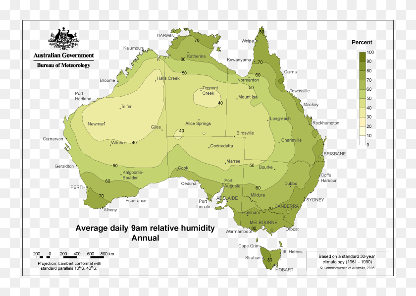 9 australia. Humidity Map. Average humidity Dallas TX.