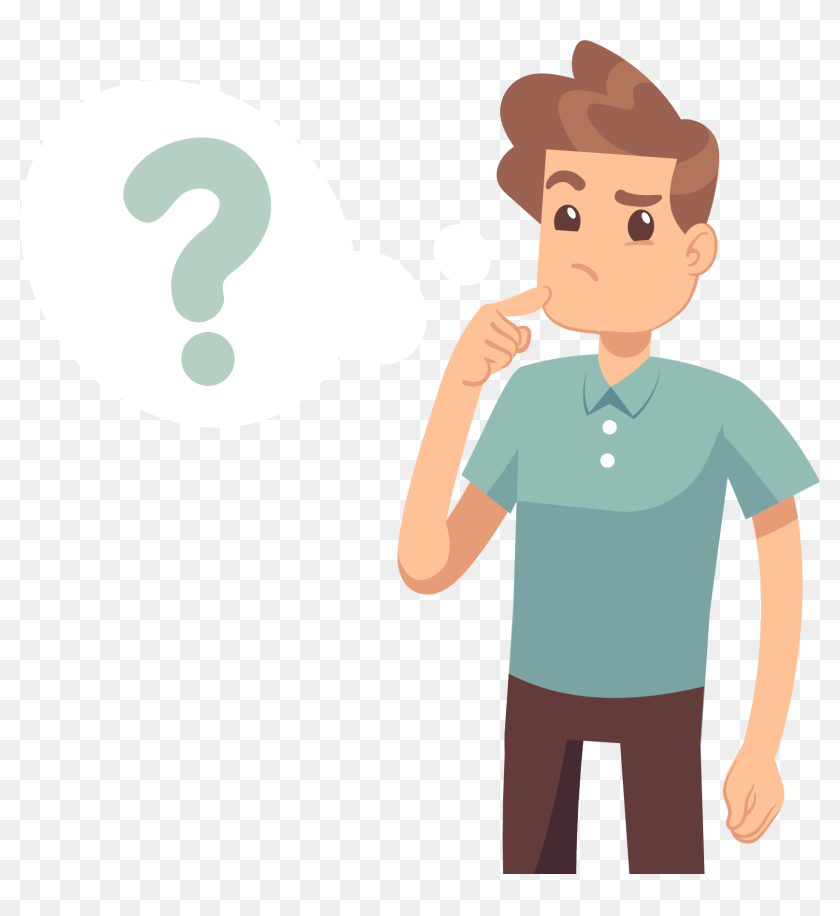 Cough • Stuffy Nose • Runny Nose - Man With Question Mark Animated, HD ...