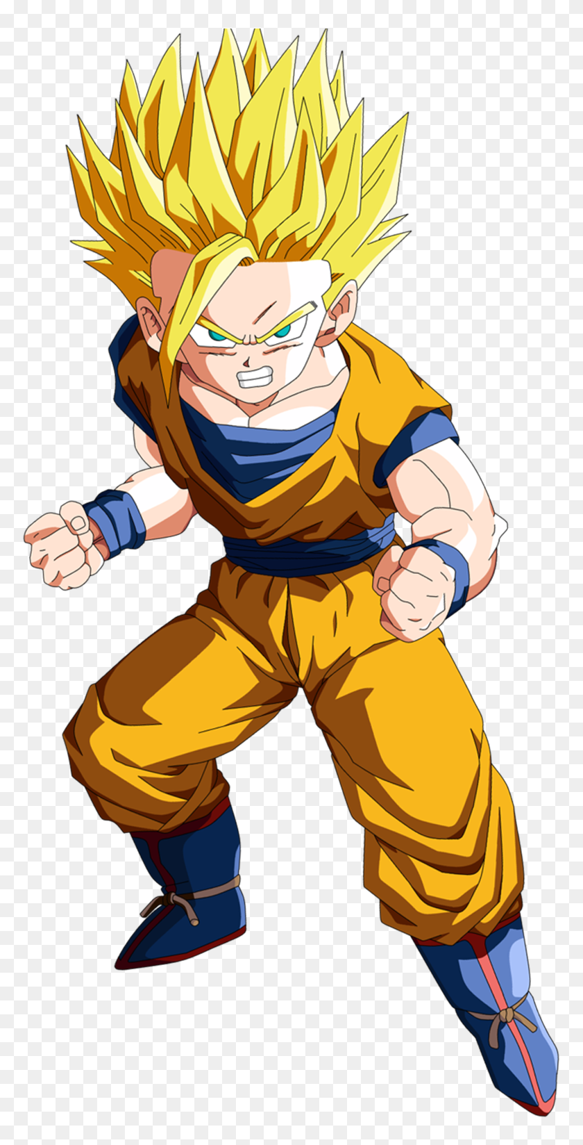 Goku Baby Vegeta Trunks Goten, Baby Goku, png