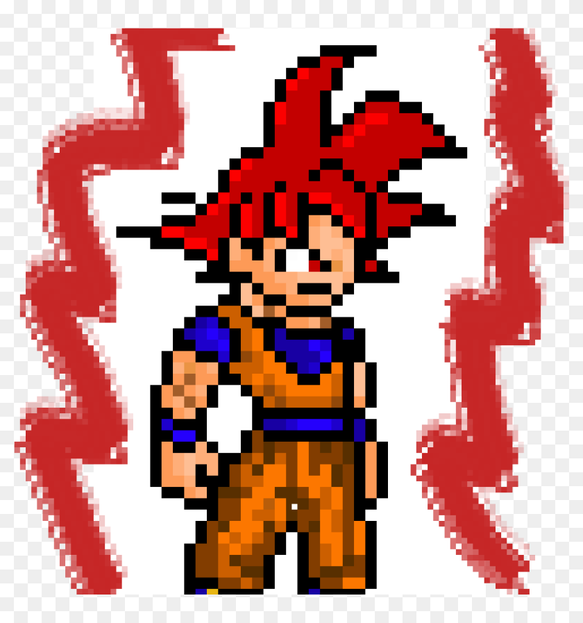 Goku SuperSaiyan God 2 Drawing by Tic Sisakda - Pixels