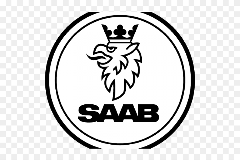 Saab Logo Bw, HD Png Download - 640x480 (#5434689) - PinPng