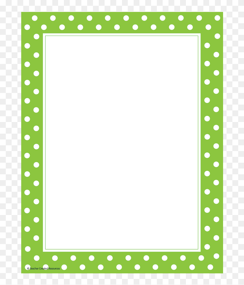 Tcr4765 Lime Polka Dots Computer Paper Image - Transparent Polka Dot ...