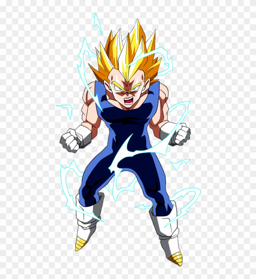 Majin Vegeta Ssj2 - Dragon Ball Z Majin Vegeta - Free Transparent PNG  Clipart Images Download