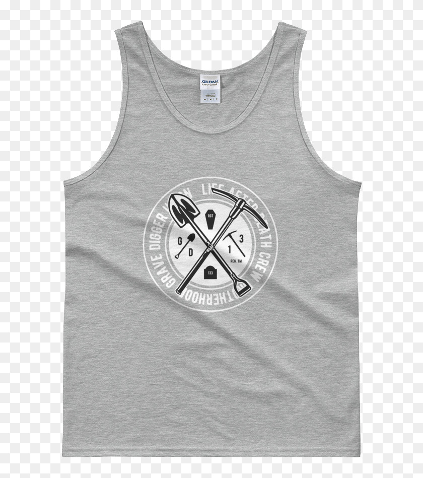 Grave Digger - Tank Top - Funny Workout Tanks Mens, HD Png Download ...