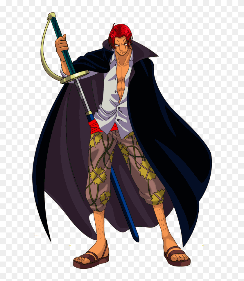 One Piece Shank Sword, HD Png Download - 640x897 (#5509289) - PinPng