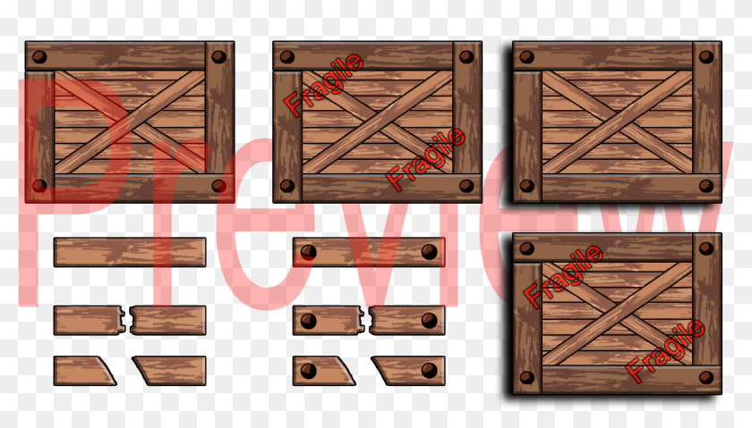 Here Are Some Wooden Boxes - Plank, HD Png Download - 1200x650 ...