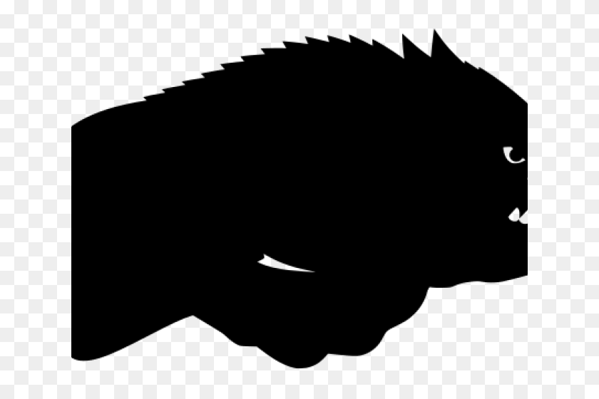 Razorback Silhouette Cliparts - Razorback Silhouette, HD Png Download ...