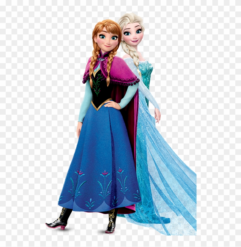 Frozen - Frozen Elsa And Anna No Background, HD Png Download - 560x780 ...