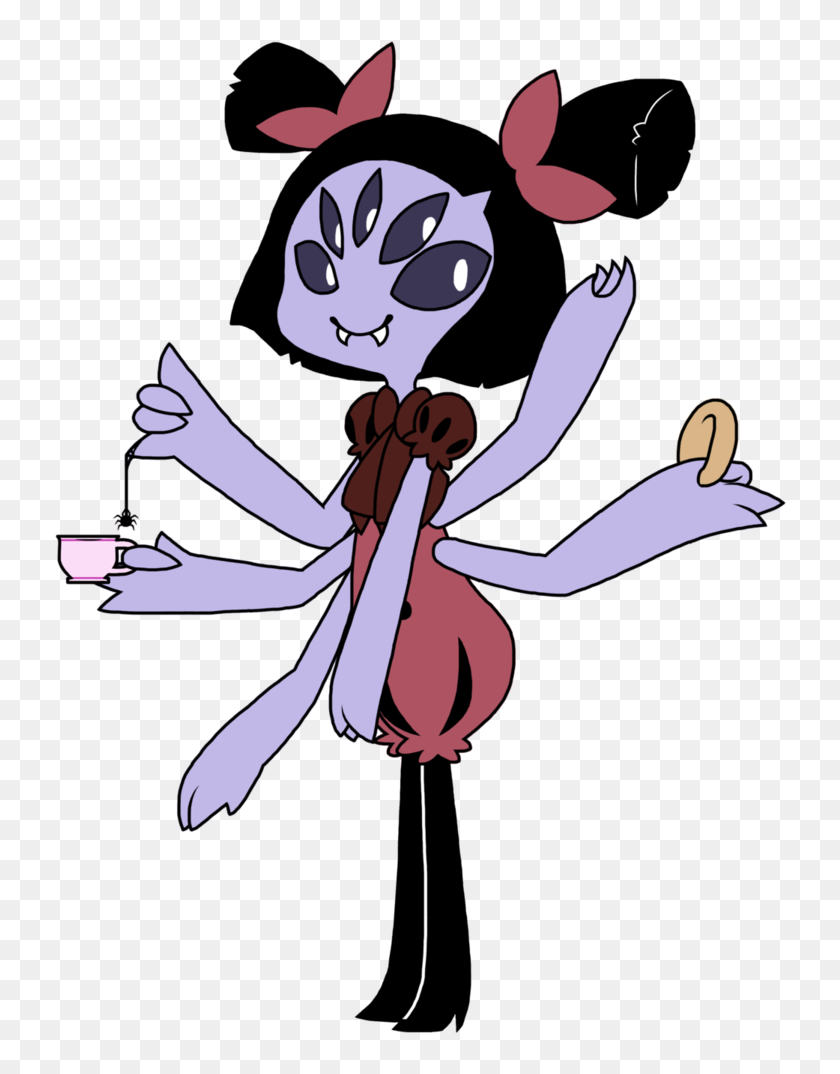 Muffet Png - Muffet Undertale, Transparent Png - 767x1042 (#5607973 ...