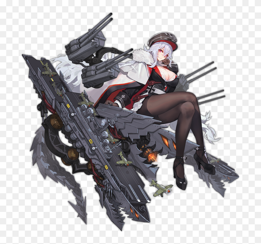 Graf Zeppelin Female Character Design, Game Character, - Graf Zeppelin ...