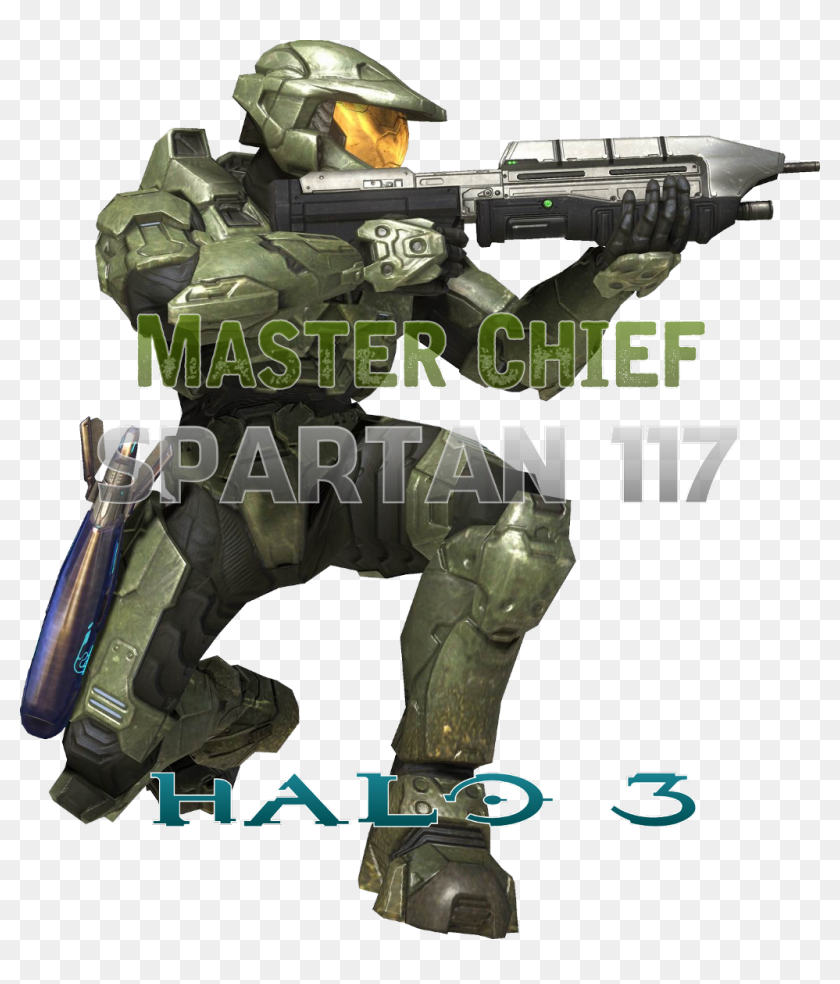 Halo 3 Johnson Master Chief Spartan 117 - Halo Master Chief Transparent, HD Png Download 