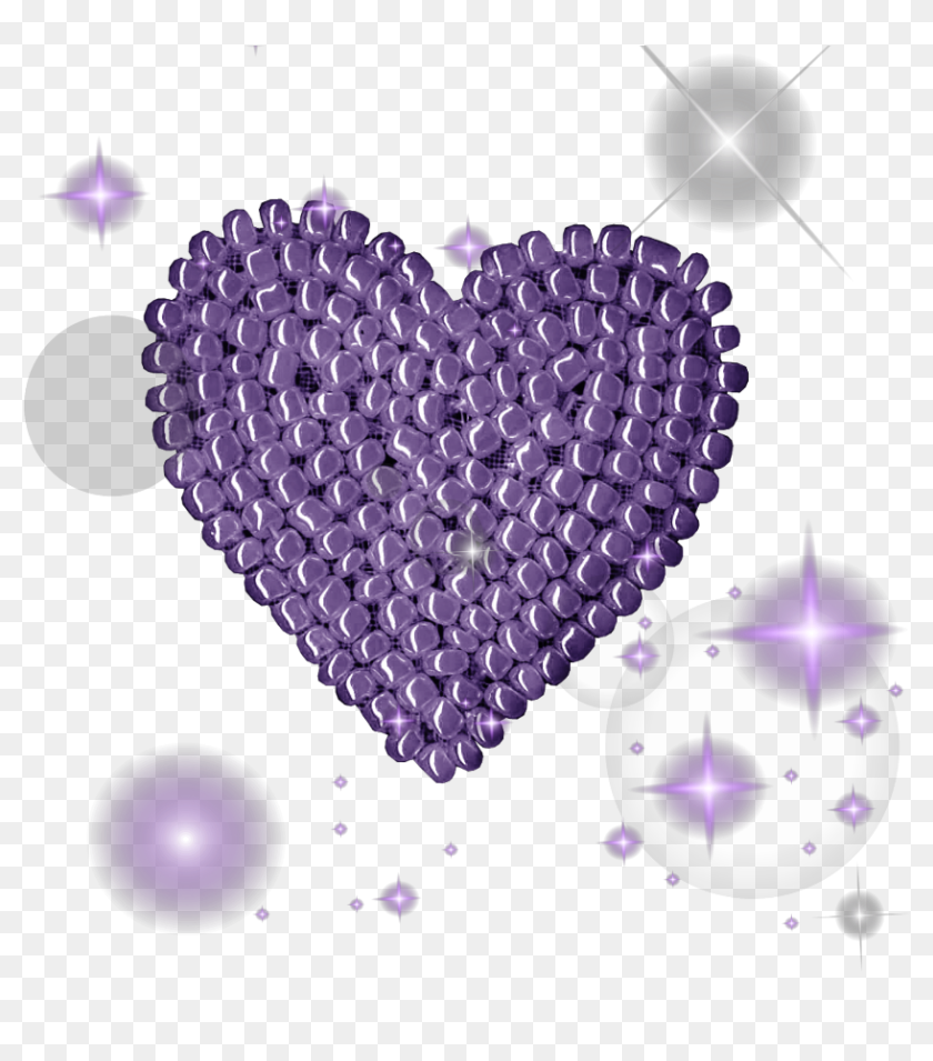#mq #hearts #heart #purple #stars - Internet Defence League, HD Png ...