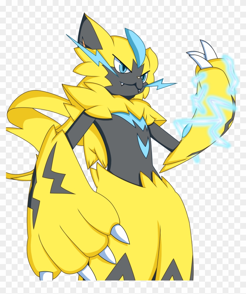 Plasma Fist - Zeraora Pokemon, HD Png Download - 1725x2003 (#570314 ...