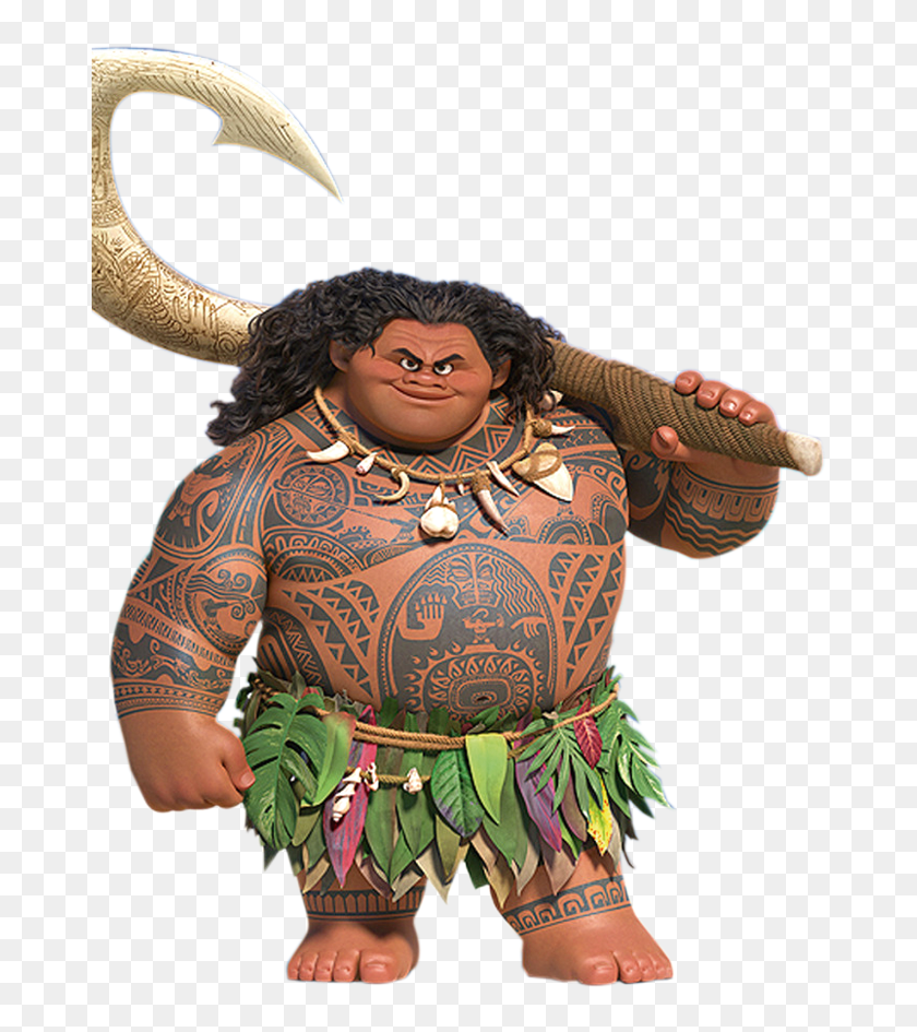 Png Moana Maui Moana Png Transparent Png 673x5 Pinpng