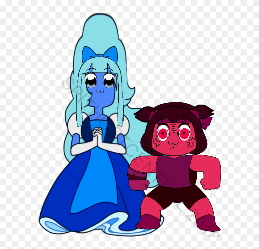 Pop Universe - Ruby And Sapphire Steven Universe, HD Png Download ...