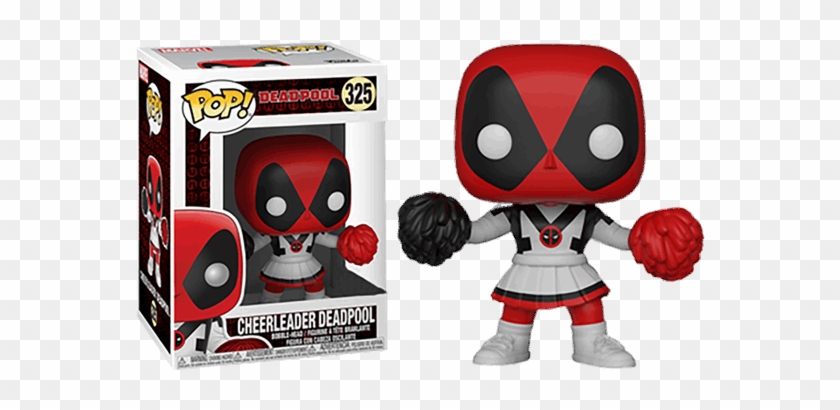 1 Of - Cheerleader Deadpool Funko Pop, Hd Png Download - 600x600 