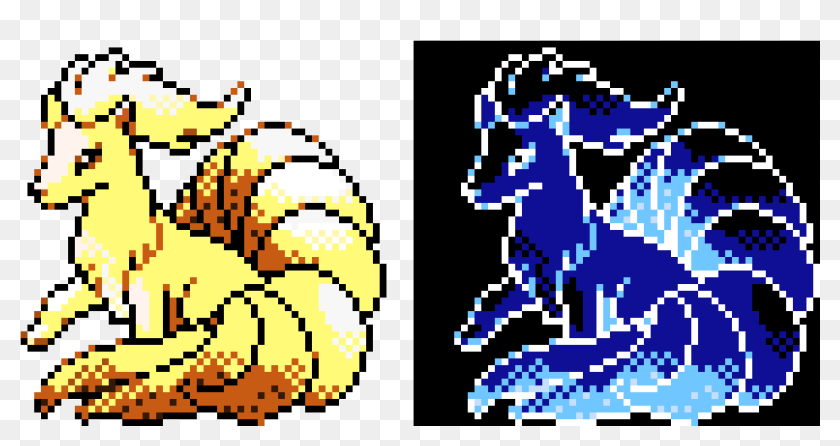 Nine Tails Pixel Art