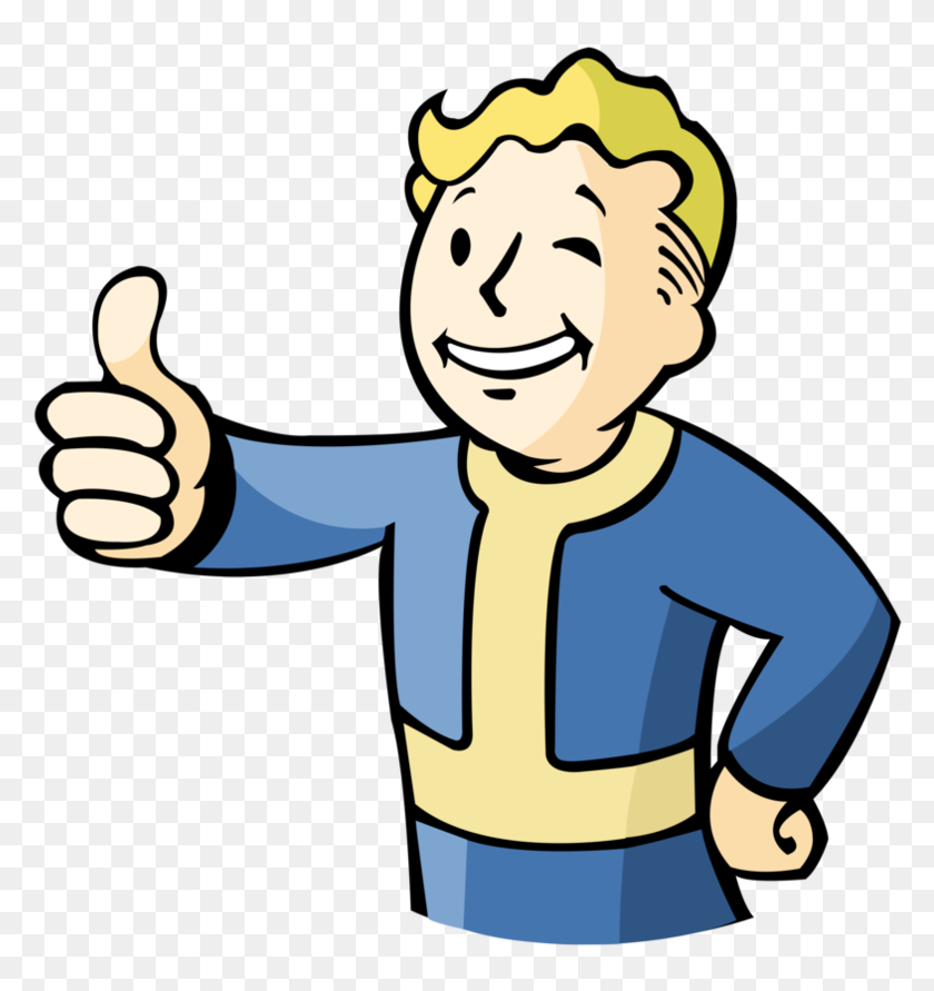 Muy Bien Png - Vault Boy, Transparent Png - 894x894 (#5816510) - PinPng