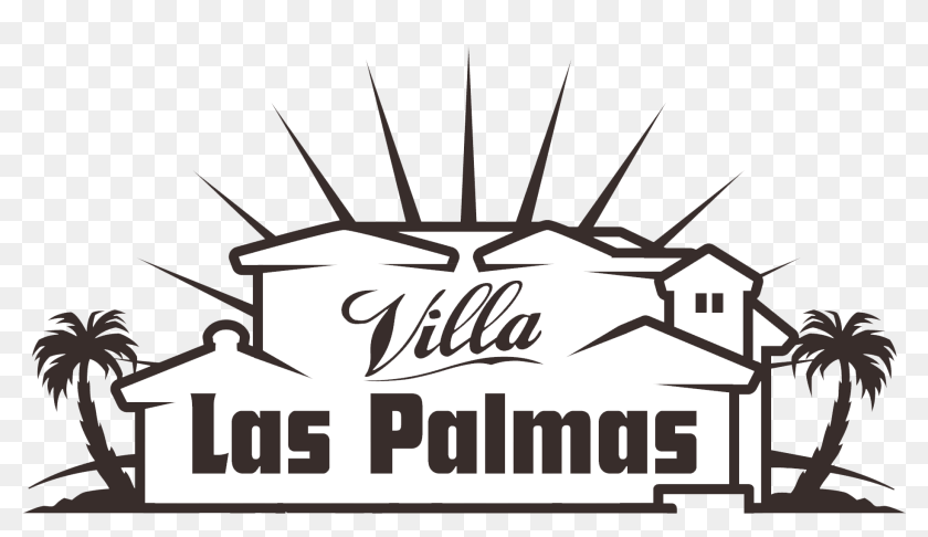Villa Las Palmas Logo Option 1a-01a, HD Png Download - 1875x1038 ...