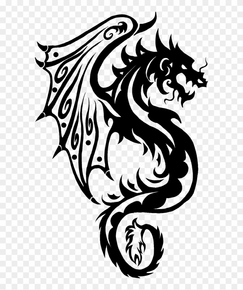 Dragon Tattoo Png High-quality Image - Dragon Tattoo Png Transparent ...