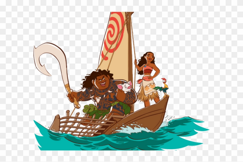 Sail Clipart Moana Moana Boat Hd Png Download 640x480 Pinpng