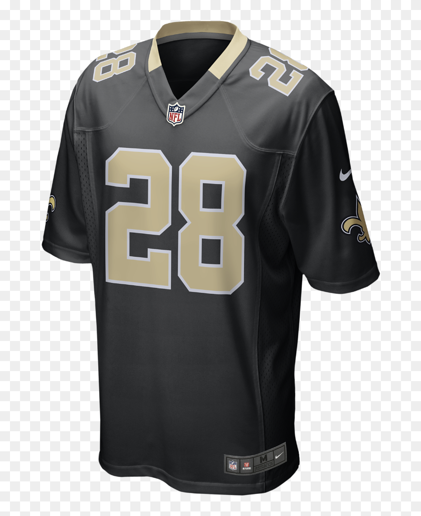 Nike Nfl New Orleans Saints Game Men's Football Jersey - Adrian ...