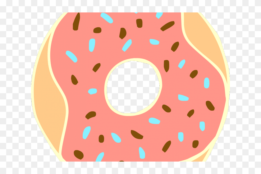 Cute Donut Cliparts - Donut Vector Clear Background, HD Png Download ...