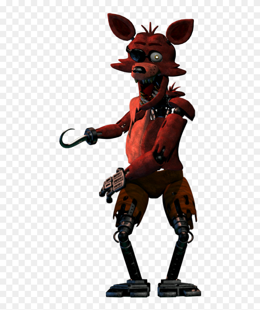 Hello Guys I Make Withered Foxy From Fnaf, HD Png Download