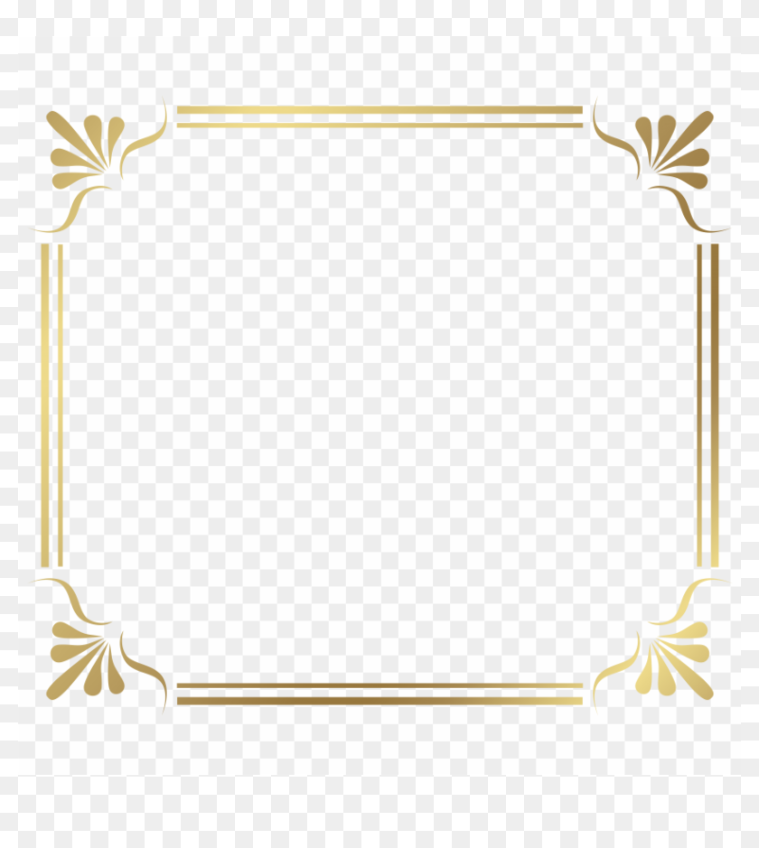 Free Png Gold Wedding Border Png Png Image With Transparent - Border ...