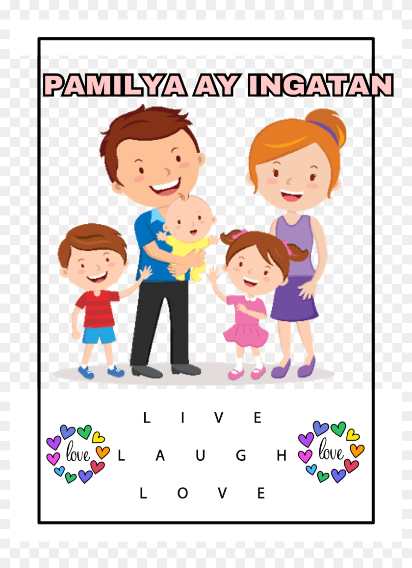 Семья вектор. Family members Clipart.