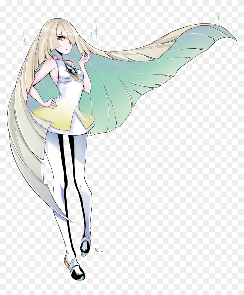 View Lusamine By Kinoko Sama Dagzkf0 Waifu Pokemon Sol Y Luna Hd Png Download 1280x1463 Pinpng