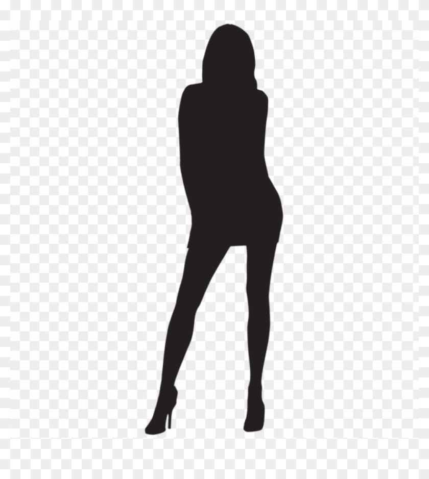 Beautiful Woman Silhouette Png Png - Clip Art, Transparent Png 