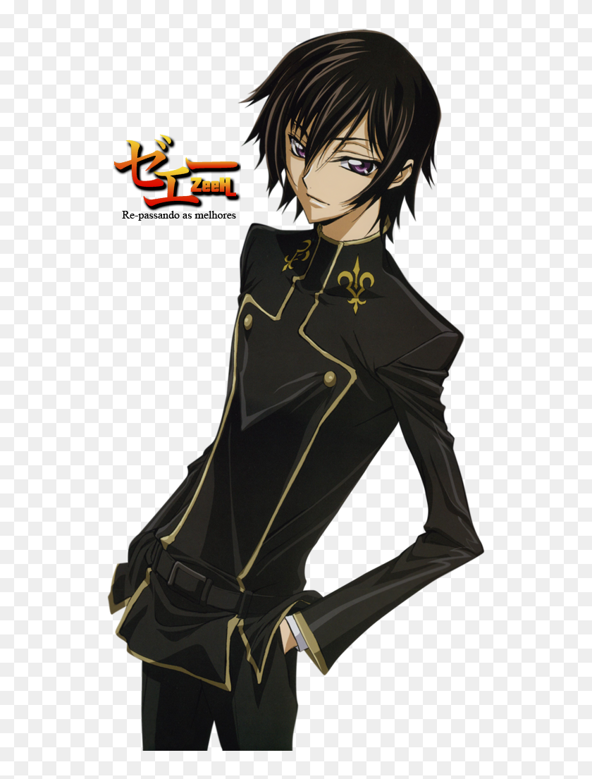 Lelouch Lamperouge Photo Lelouchlamperouge2 Code Geass Lelouch Y Suzaku Hd Png Download 537x1025 Pinpng