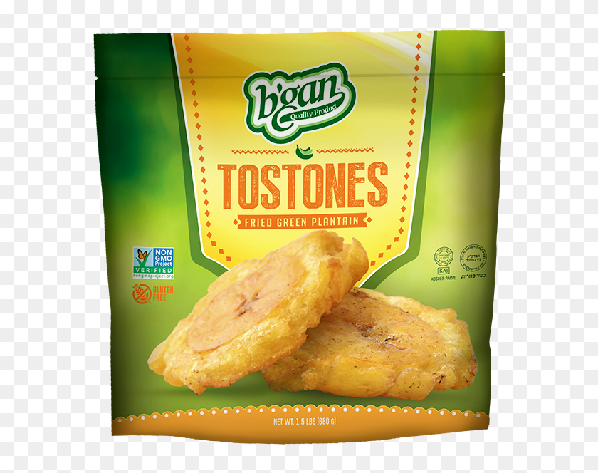 Tostones Fried Green Plantains - B Gan, HD Png Download - 766x766 ...